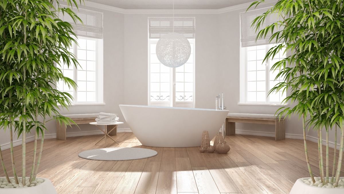 Décorateur de salle de bain zen